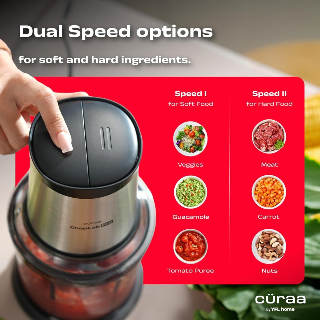 how to chop vegetables using chopper