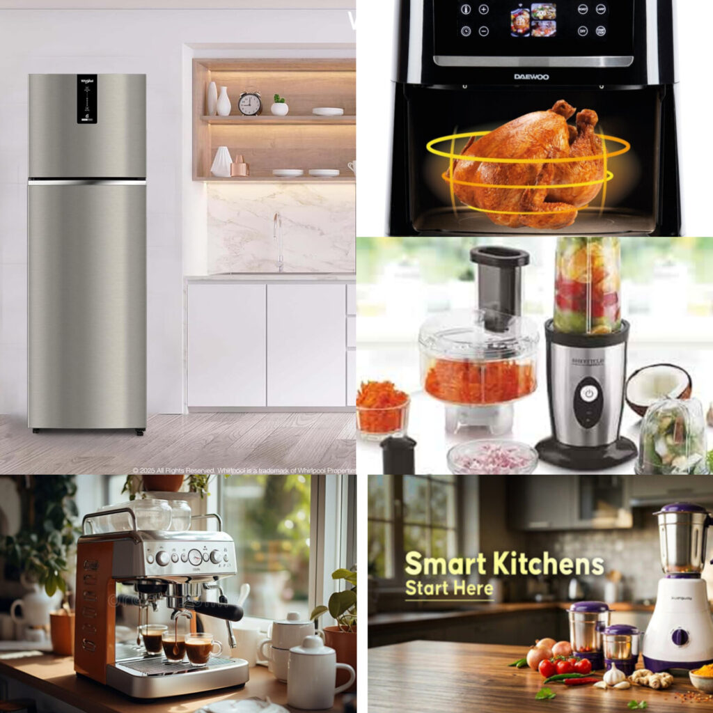 AI kitchen appliances that save time modern cooking setup