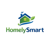 HomelySmart smart home and home decor logo