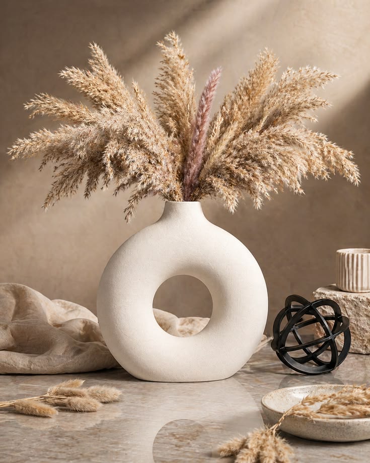 ceramic vase living room decoration