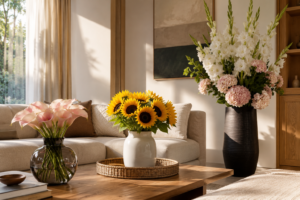Flower Home Decor: How I Used Flowers to Make My Home Feel More Alive