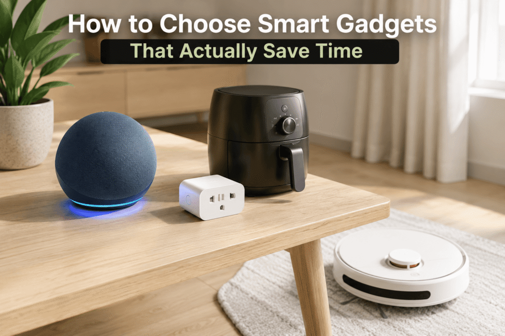 How to Choose Smart Gadgets That Actually Save Time