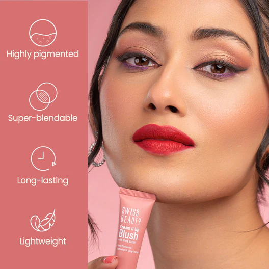 cream blush natural makeup aesthetic