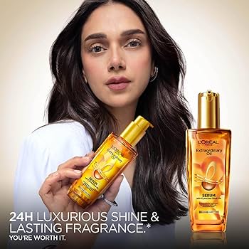 hair serum for frizz free shiny hair