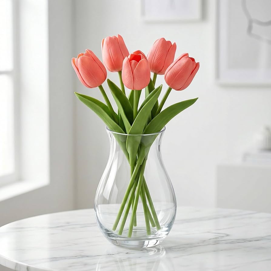 artificial lavender plant in decorative pot