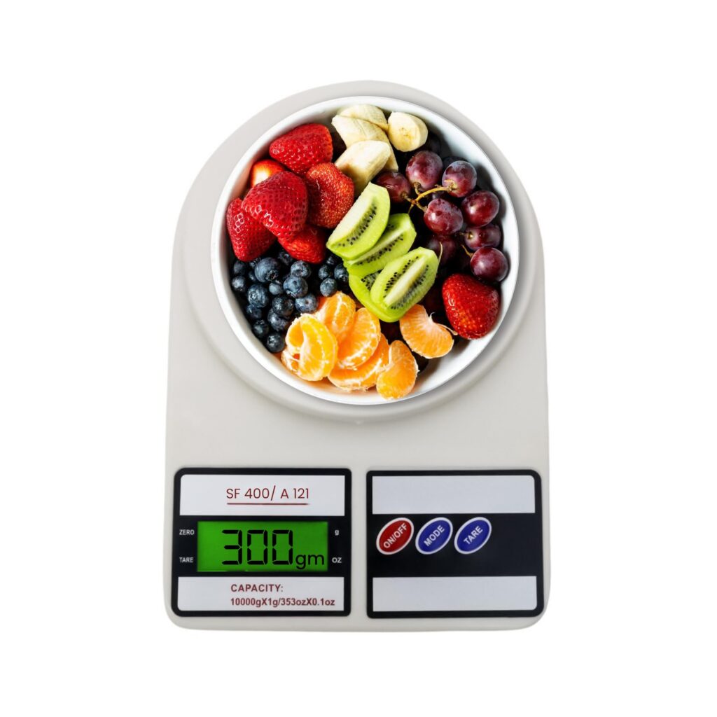 digital kitchen weighing scale for baking and cooking