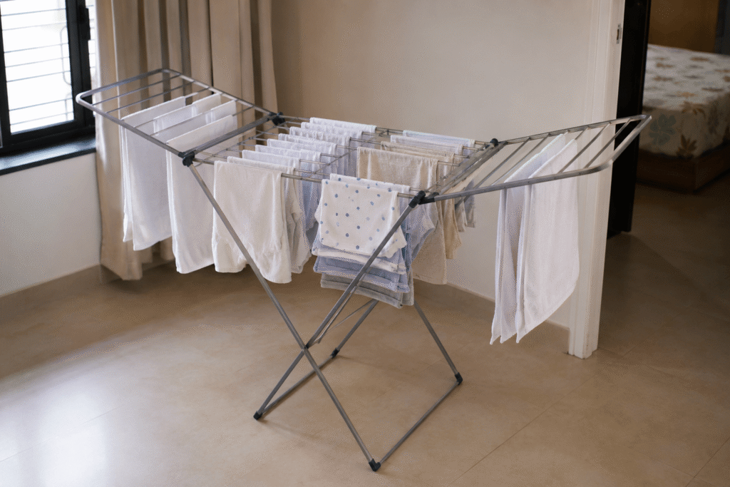 Amazon Basics 3-way foldable cloth drying stand review