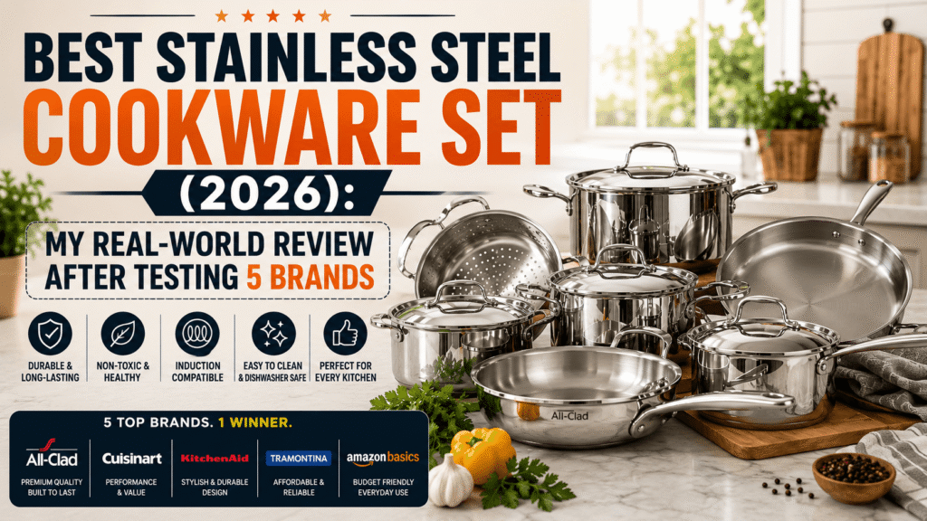 Best Stainless Steel Cookware Set (2026)