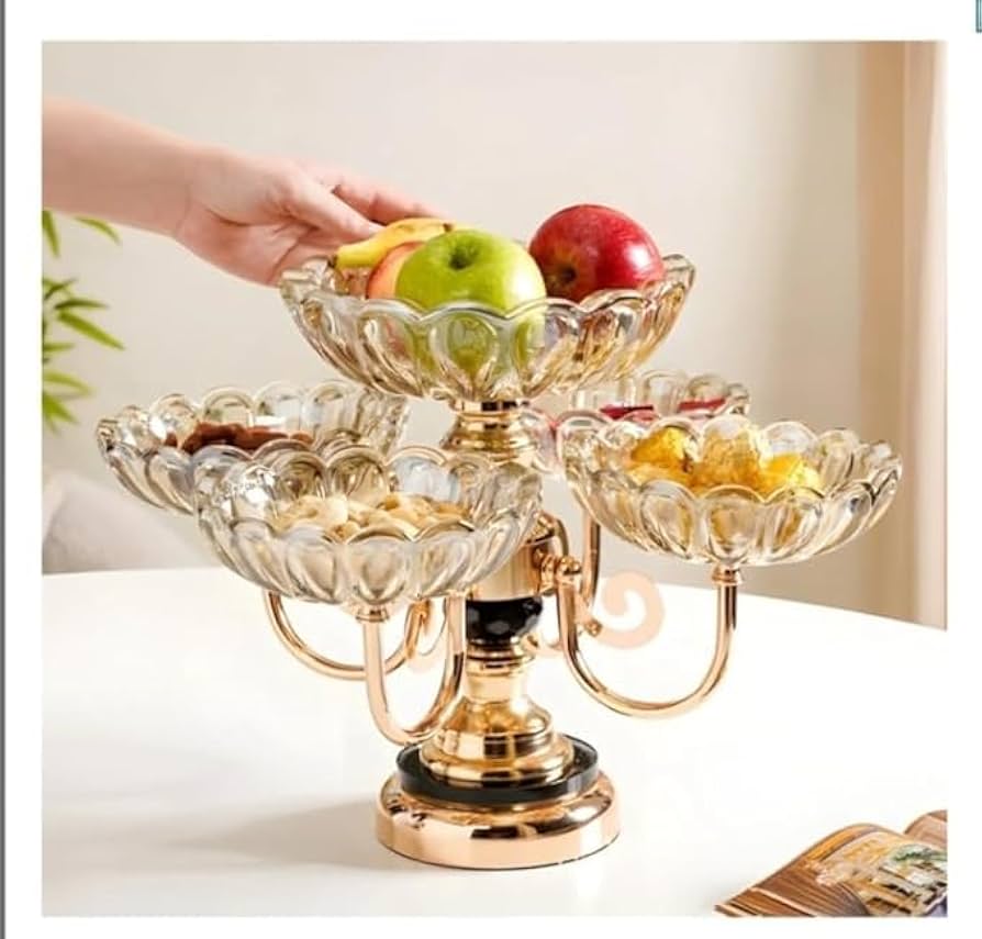 tiered fruit baskets for kitchen countertop storage