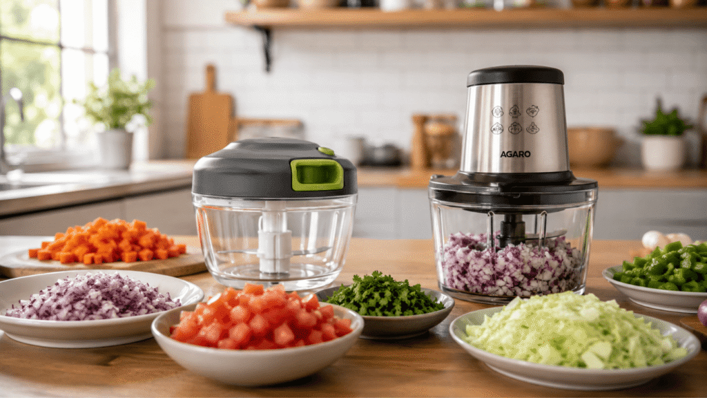 Manual vs Electric Vegetable Chopper